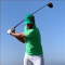 Raynald Baia durant l'Open de Golf des Étoiles 2025